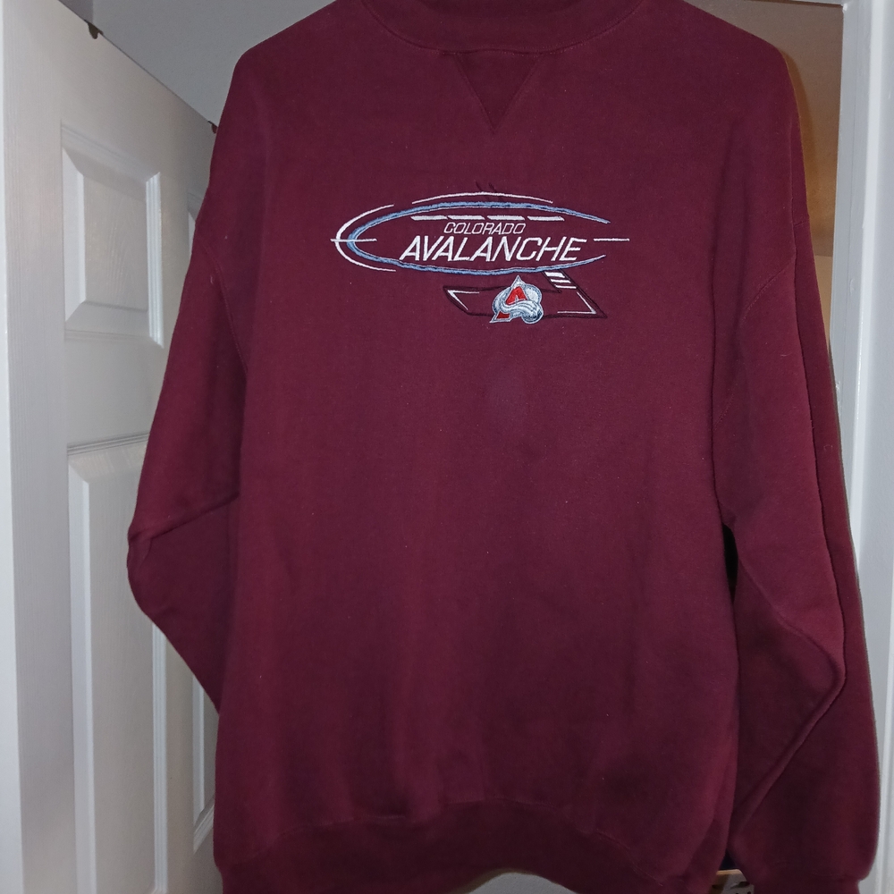 CADRE Athletics Colorado Avalanche Maroon Sweatshirt
